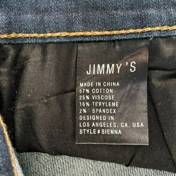 Jimmy's Sienna Dark Denim Skinny Jeans Womens 27 - Picture 7 of 8